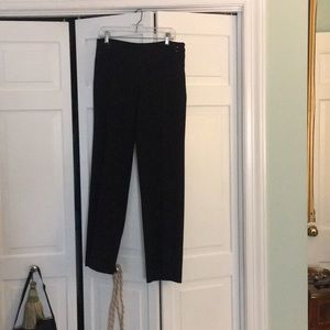Black fashion flare pants